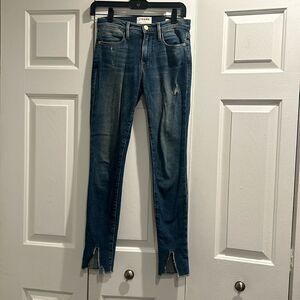 Frame Denim Le High Skinny Jeans, Size 24
